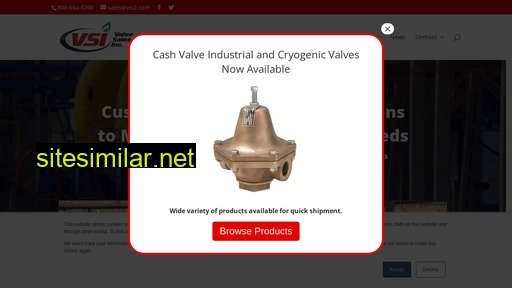 valvesalesinc.com alternative sites