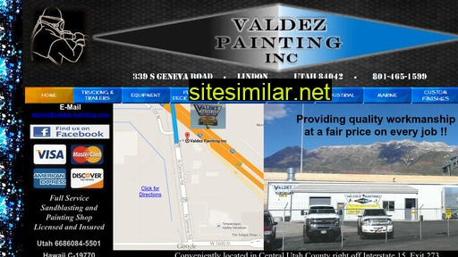 valdez-painting.com alternative sites
