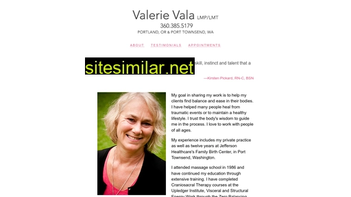 valerievala.com alternative sites