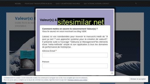 valeursetmanagement.com alternative sites