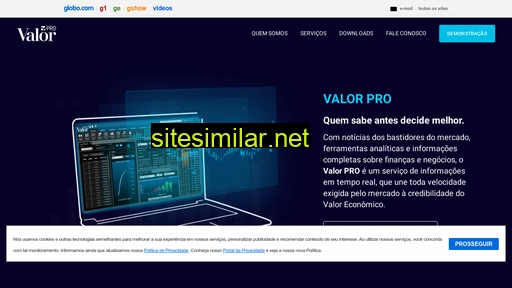 valorpro.globo.com alternative sites