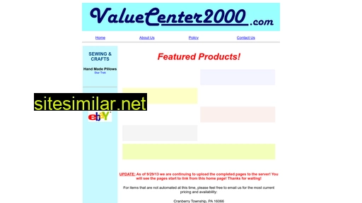 Valuecenter2000 similar sites