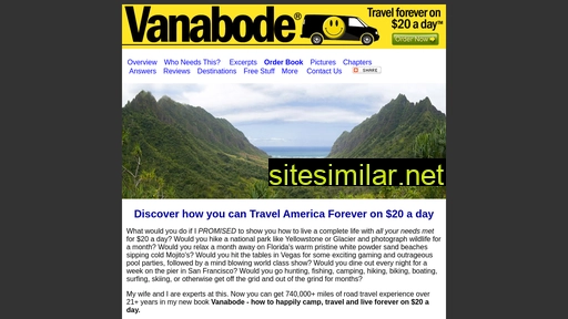 vanabode.com alternative sites