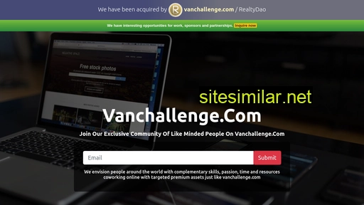 vanchallenge.com alternative sites