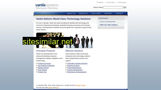 vantixsystems.com alternative sites