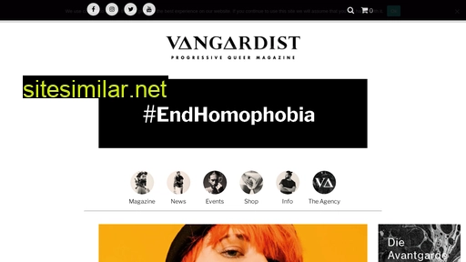 vangardist.com alternative sites