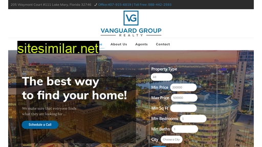 vanguardgrouprealty.com alternative sites