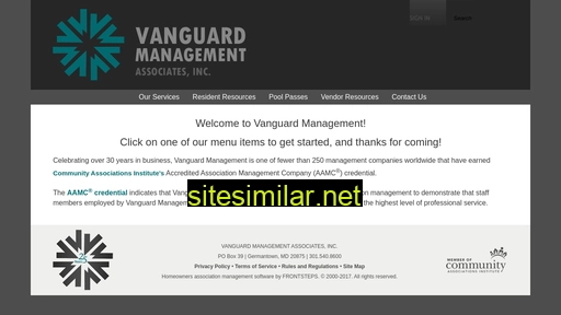 vanguardmgt.com alternative sites