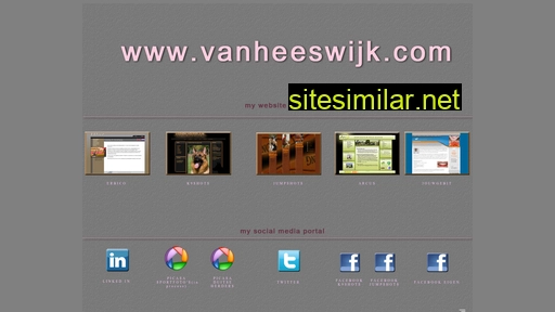 vanheeswijk.com alternative sites