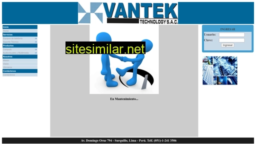 vantek-technology.com alternative sites