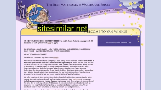 vanwinklemattress.com alternative sites
