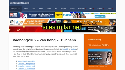 Vaobong2015 similar sites