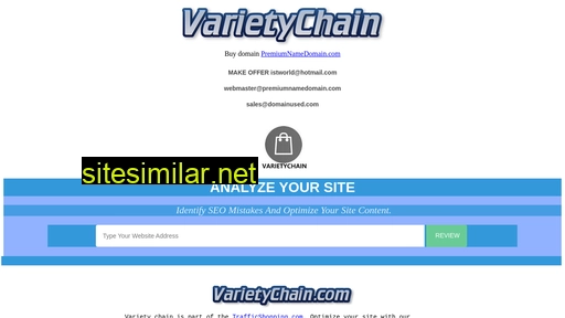 Varietychain similar sites