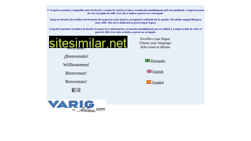 varig-airlines.com alternative sites