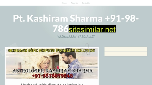 Vashikaranspecialistkashiramsharma similar sites