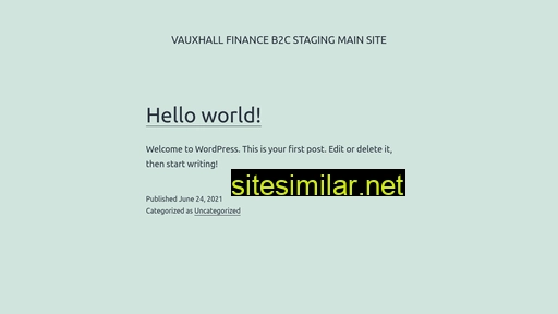 vauxhallfinance-b2c-staging.com alternative sites