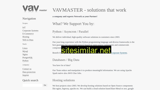 Vavmaster similar sites