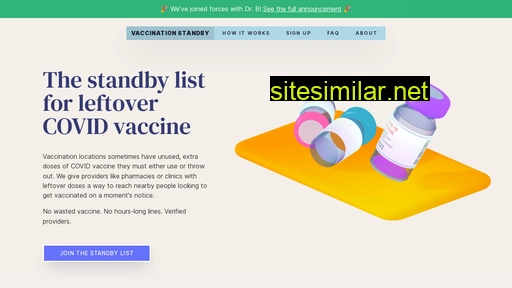 vaxstandby.com alternative sites