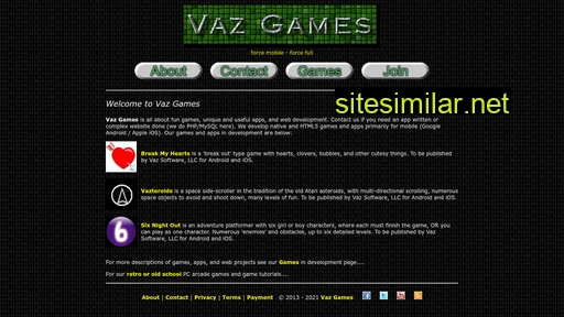vazgames.com alternative sites