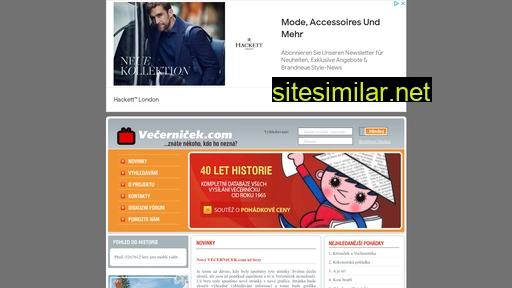 vecernicek.com alternative sites
