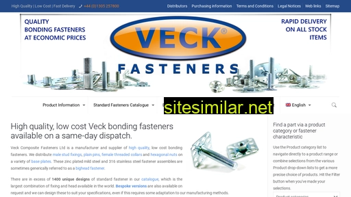 veckfasteners.com alternative sites