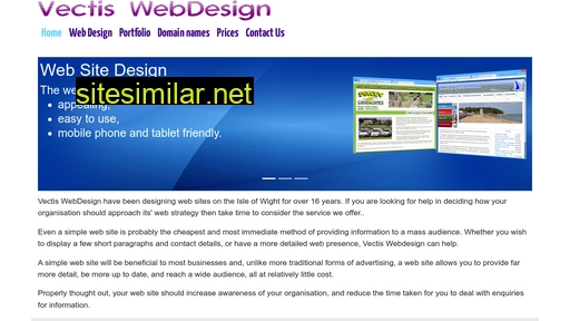 vectis-webdesign.com alternative sites