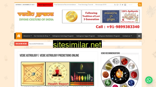 vedicgrace.com alternative sites