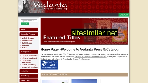 vedanta.com alternative sites