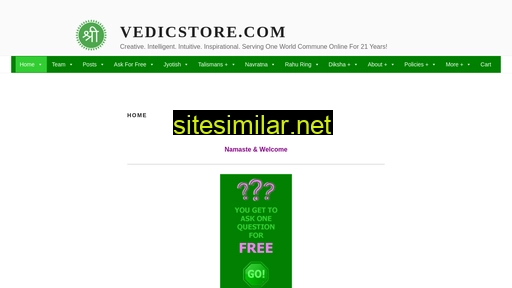 vedicstore.com alternative sites