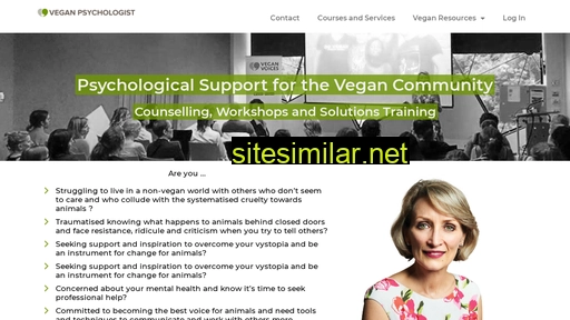Veganpsychologist similar sites
