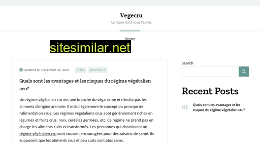 vegecru.com alternative sites