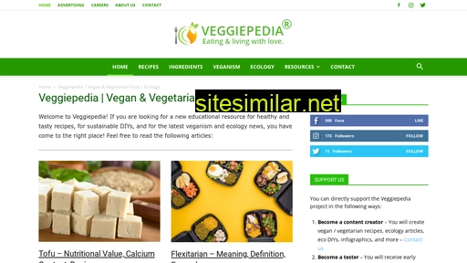 veggiepedia.com alternative sites