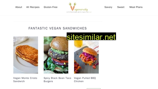 Veganosity similar sites