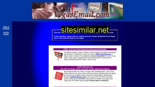 vegasemail.com alternative sites
