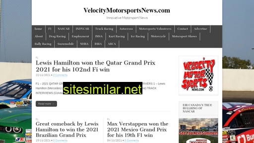 velocitymotorsportsnews.com alternative sites