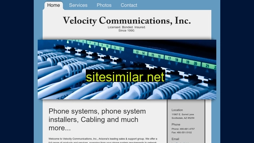 Velocitytelcom similar sites