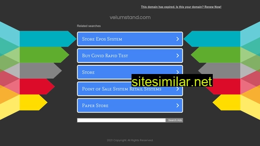 velumstand.com alternative sites