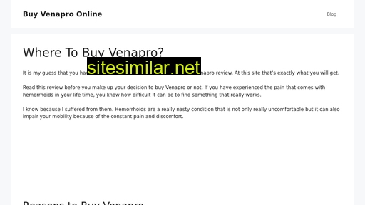 venaprobuying.com alternative sites