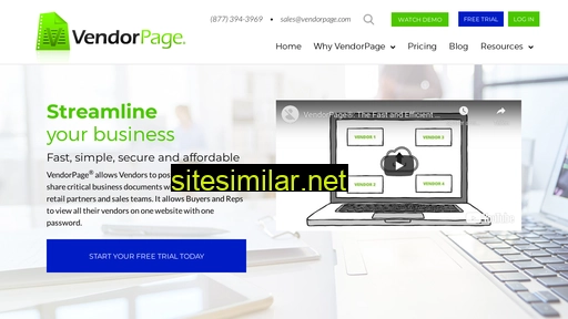 vendorpage.com alternative sites