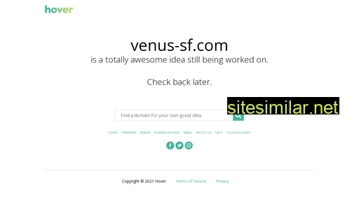 Venus-sf similar sites