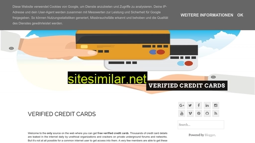 verifiedcreditcards.com alternative sites