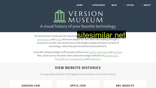 versionmuseum.com alternative sites