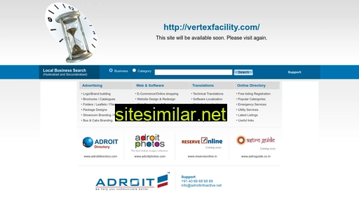vertexfacility.com alternative sites