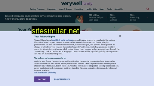 Verywellfamily similar sites