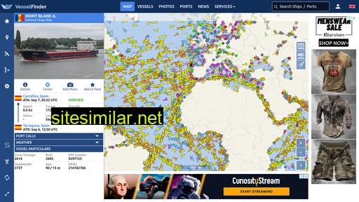 vesselfinder.com alternative sites