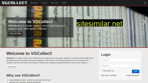 vgcollect.com alternative sites