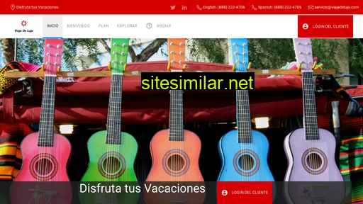 viajedelujo.com alternative sites