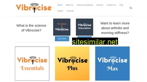 vibrocise.com alternative sites