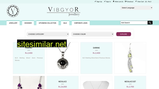 vibgyorjewellery.com alternative sites