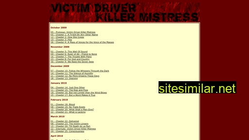 victimdriverkillermistress.com alternative sites
